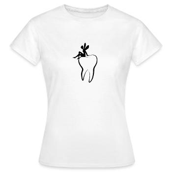 La petite souris - T-shirt Femme - blanc - Devant - AI Model Female 172 dark (172cm)
