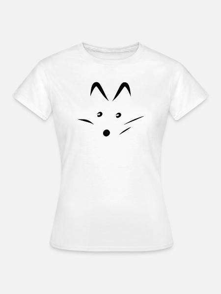 Fuchs - Frauen T-Shirt - Weiß
