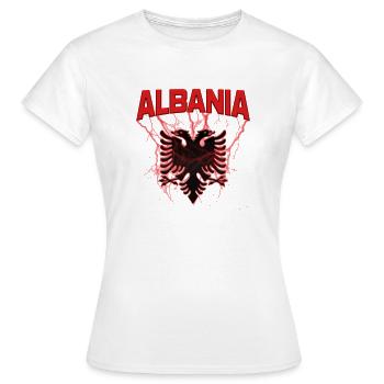 Aigle albanais - T-shirt Femme - blanc - Devant - AI Model Female 172 dark (172cm)