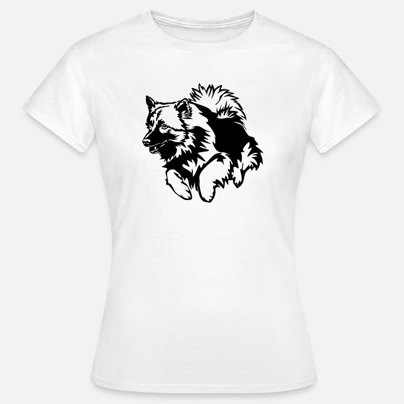 Wolfsspitz - Frauen T-Shirt - Weiß