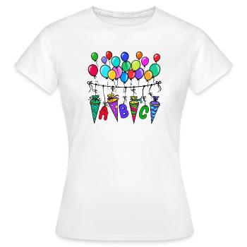 School School Day School Start School Start Learning - Women's T-Shirt - white - Front - AI Model Female 172 dark (172cm)