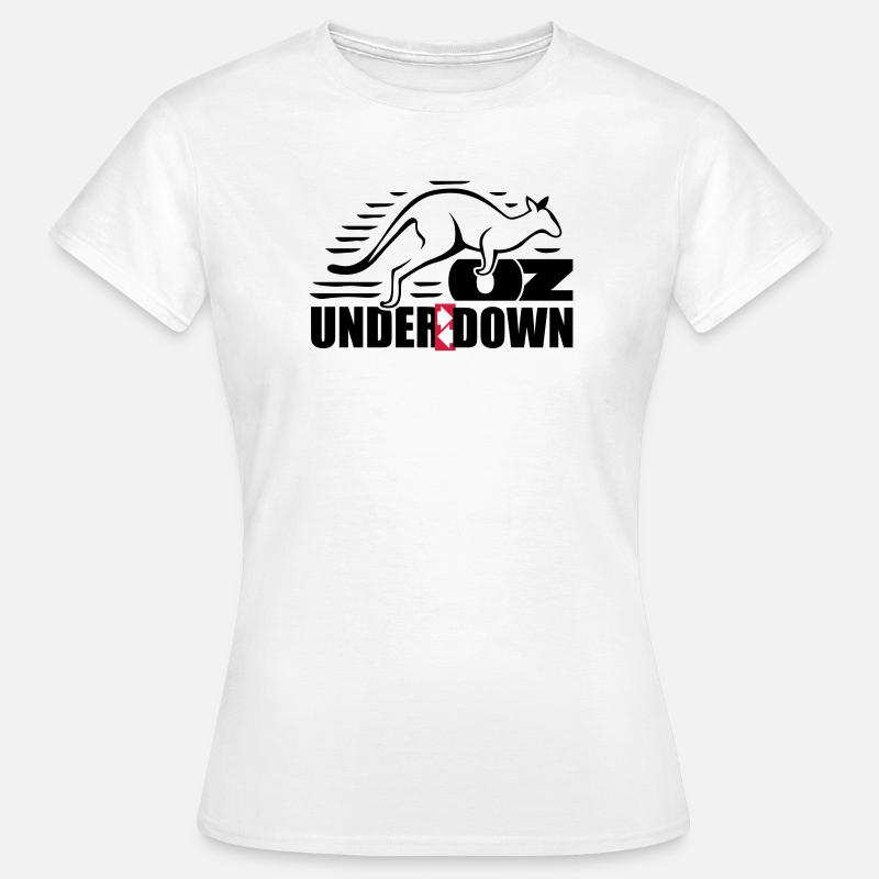 Down under - Women's T-Shirt - white