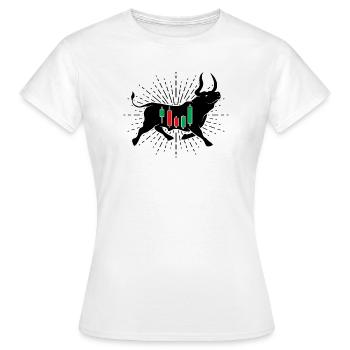 Actions Bulle - T-shirt Femme - blanc - Devant - AI Model Female 172 dark (172cm)