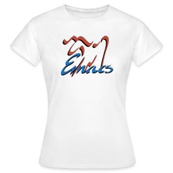 Emacs Programmierung Linux - Frauen T-Shirt - Weiß - Vorne - AI Model Female 172 dark (172cm)