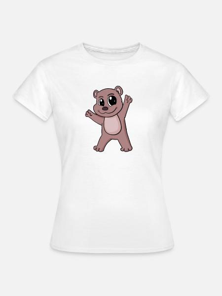 Bär - Frauen T-Shirt - Weiß