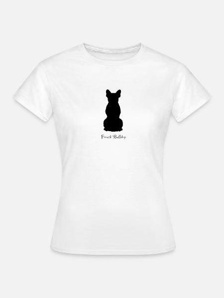 French Bulldog - Women's T-Shirt - white