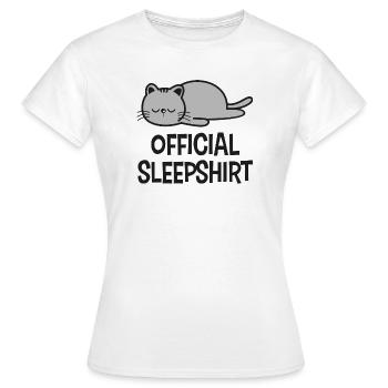 Chats Chats - T-shirt Femme - blanc - Devant - AI Model Female 172 dark (172cm)