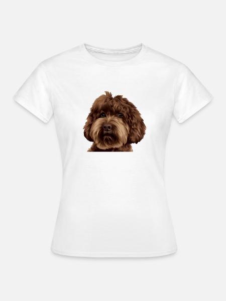 Schnoodle Doodle Dog - Frauen T-Shirt - Weiß