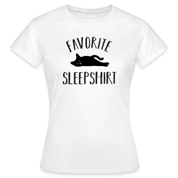 Chats Chats - T-shirt Femme - blanc - Devant - AI Model Female 172 dark (172cm)