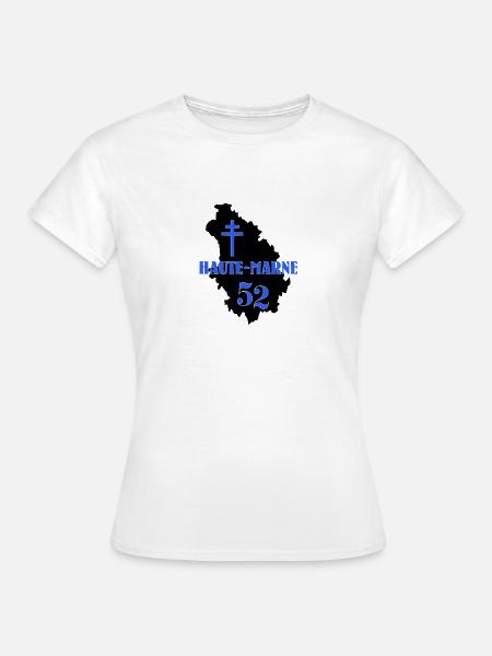 Haute-Marne - Frauen T-Shirt - Weiß