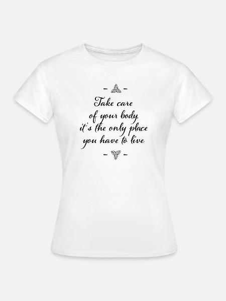 Yoga - Frauen T-Shirt - Weiß