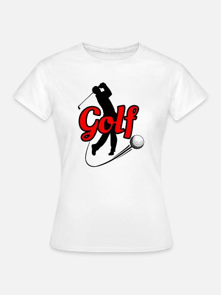 Golf 4 - Frauen T-Shirt - Weiß