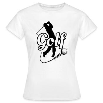 Vague - T-shirt Femme - blanc - Devant - AI Model Female 172 dark (172cm)