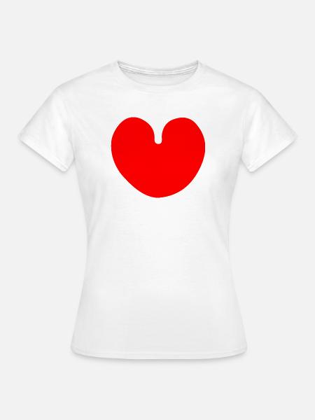 Wasserblatt mehrblättrig - Frauen T-Shirt - Weiß