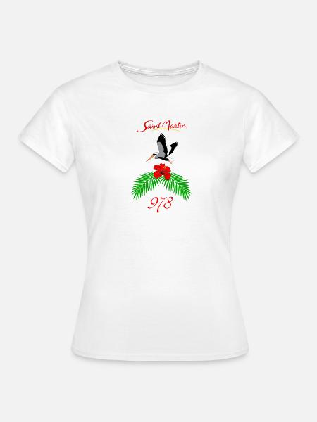 Sint Maarten - Frauen T-Shirt - Weiß