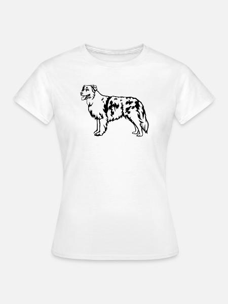 Australian Shepherd - Frauen T-Shirt - Weiß