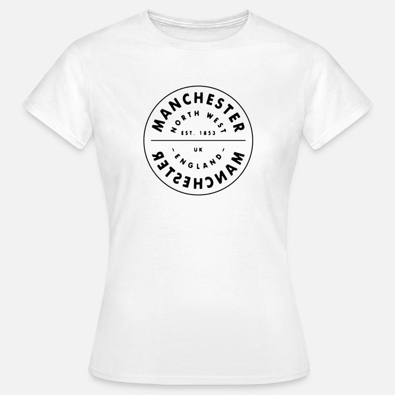 Manchester Circular Cancel Northwest England - Women's T-Shirt - white