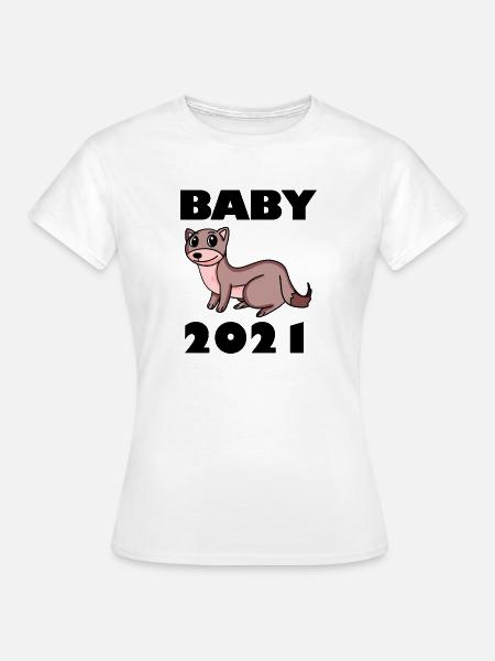 Baby 2021 - Frauen T-Shirt - Weiß