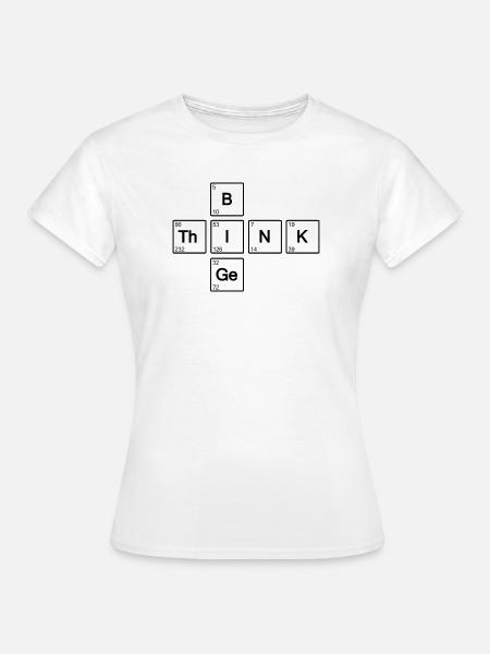 Think Big (Weiß) - Frauen T-Shirt - Weiß