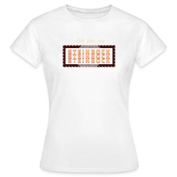 Cool Horoskop Statement Steinbock Aberglaube - Frauen T-Shirt - Weiß - Vorne - AI Model Female 172 dark (172cm)