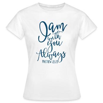 Always - Women's T-Shirt - white - Front - AI Model Female 172 dark (172cm)