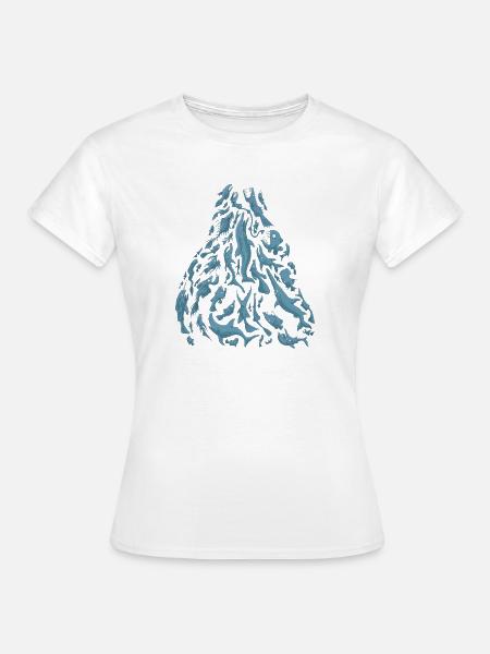 Unterwasser Kreaturen - Frauen T-Shirt - Weiß