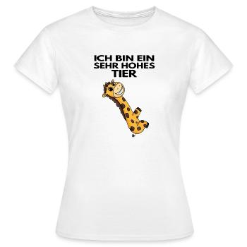 Teamleiter Giraffe Trainer Leitung Chef - Frauen T-Shirt - Weiß - Vorne - AI Model Female 172 dark (172cm)
