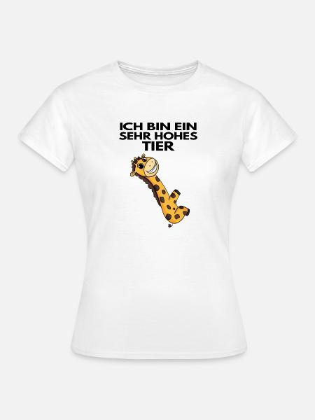 Teamleiter Giraffe Trainer Leitung Chef - Frauen T-Shirt - Weiß
