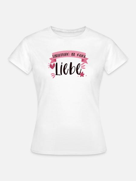 Eisklettern Klettern Eispickel Winter Eis Geschenk - Frauen T-Shirt - Weiß