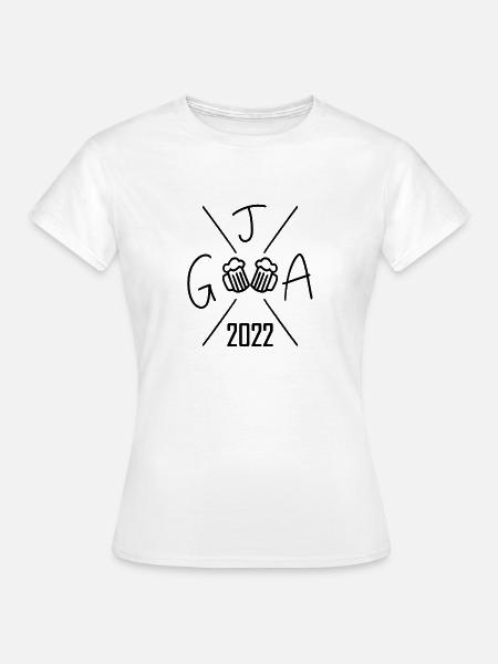 2022 Junggesellenabschied - Frauen T-Shirt - Weiß