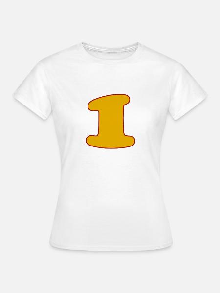 1 - Frauen T-Shirt - Weiß