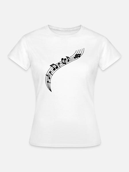 Show music - Women's T-Shirt - white