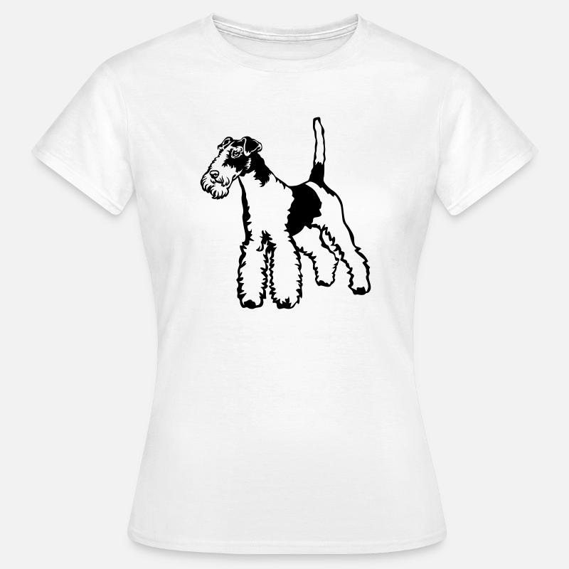 Fox terrier - Women's T-Shirt - white