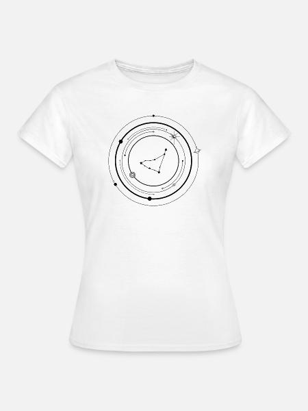 Night Spark Starburst Emblem - Frauen T-Shirt - Weiß