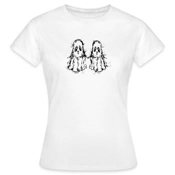 Fantômes Fantômes - T-shirt Femme - blanc - Devant - AI Model Female 172 dark (172cm)