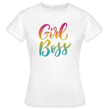 Mädchen - Frauen T-Shirt - Weiß - Vorne - AI Model Female 172 dark (172cm)
