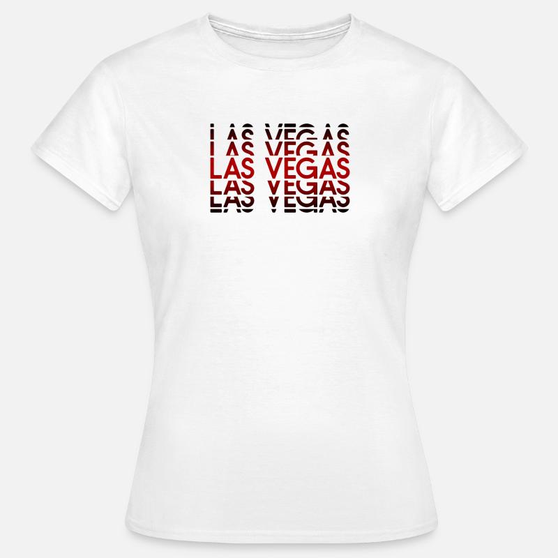 Las Vegas Neon Pattern - Women's T-Shirt - white