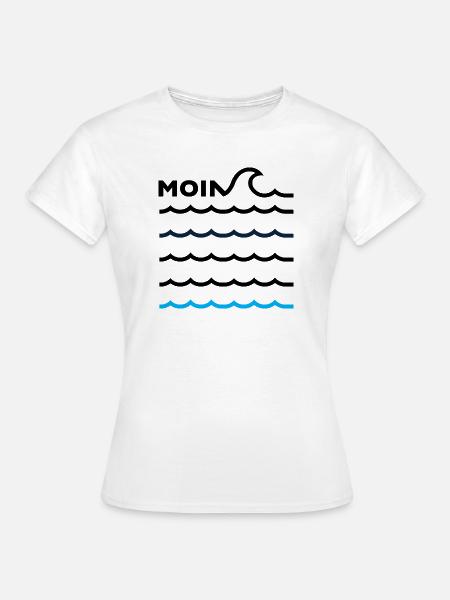 MOIN - Frauen T-Shirt - Weiß