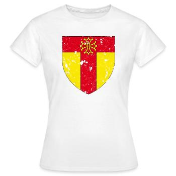 Tarn - T-shirt Femme - blanc - Devant - AI Model Female 172 dark (172cm)