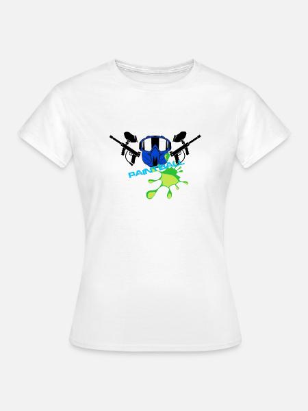 Paintball - Frauen T-Shirt - Weiß