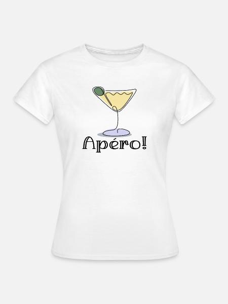 Aperitif - Cocktail - DRINK - Frauen T-Shirt - Weiß