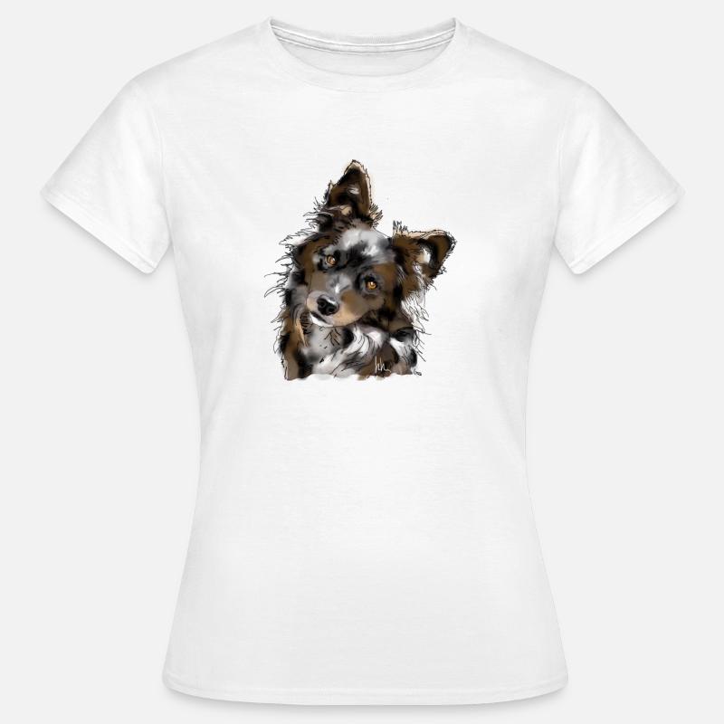 Australian Shepherd - Women's T-Shirt - white