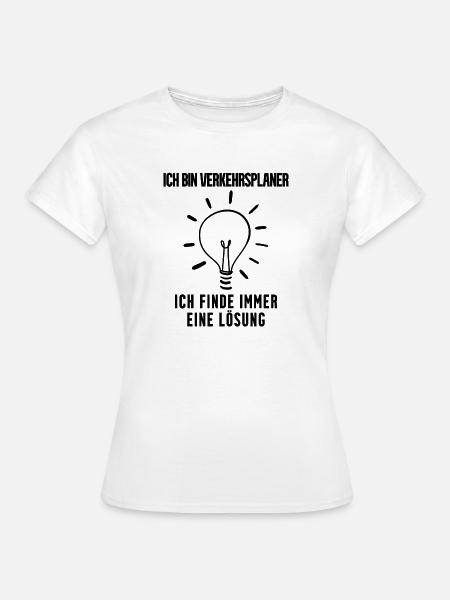 Verkehrsplaner Geschenk - Frauen T-Shirt - Weiß