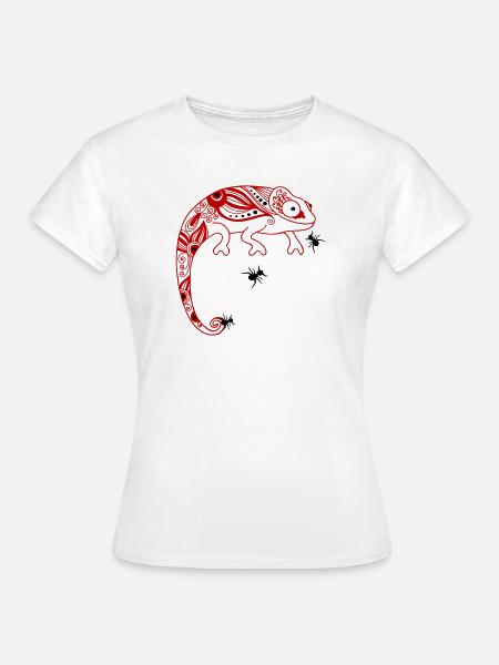 Camelion - Frauen T-Shirt - Weiß