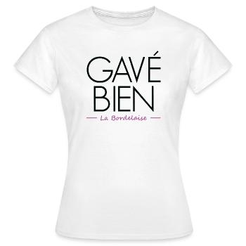 Bordeaux-Brunnen zwangsernährt - Frauen T-Shirt - Weiß - Vorne - AI Model Female 172 dark (172cm)