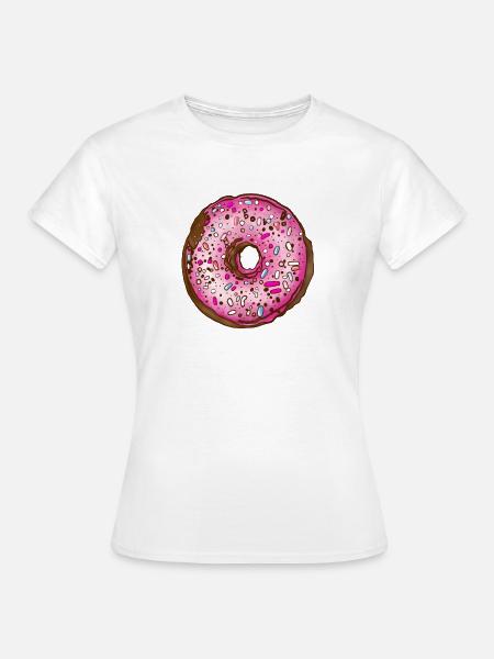 Donut - Frauen T-Shirt - Weiß