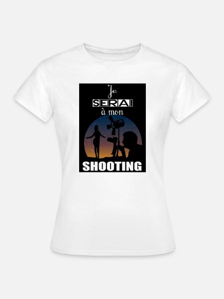 Ich werde schießen - Frauen T-Shirt - Weiß