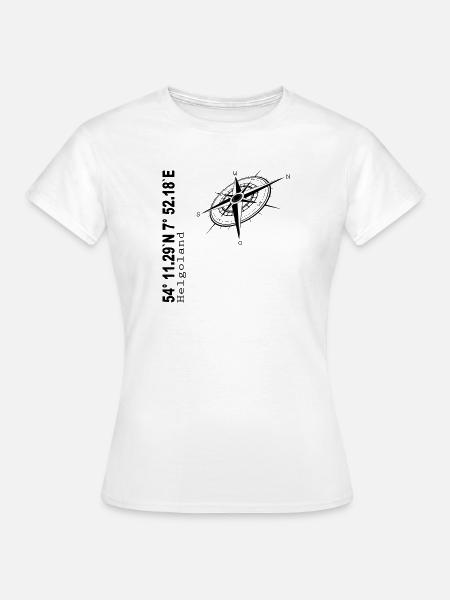 Helgoland - Frauen T-Shirt - Weiß