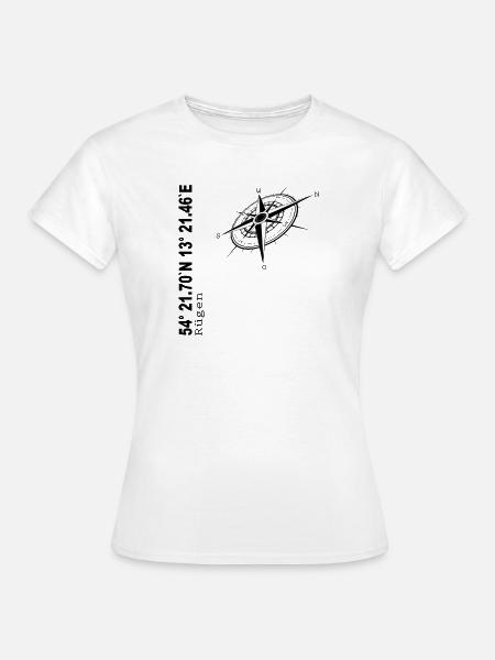 Rügen - Frauen T-Shirt - Weiß