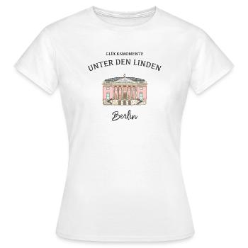 Berlin, Oper Unter den Linden - Women's T-Shirt - white - Front - AI Model Female 172 dark (172cm)